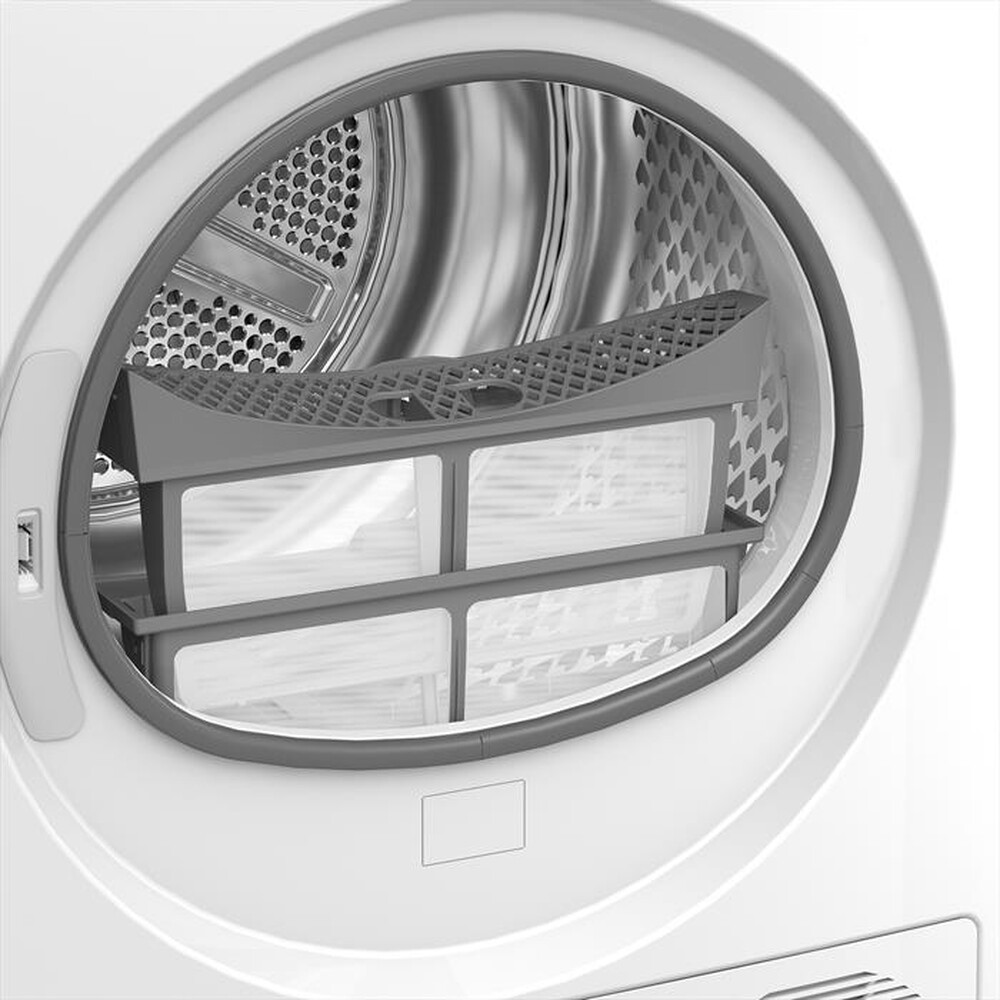 "BEKO - Asciugatrice BMEUT481SAI 8 Kg Classe A+++-Grey,White"