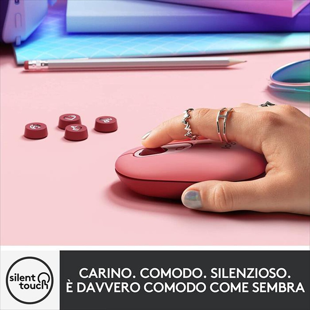 "LOGITECH - POP Mouse-Heartbreaker"