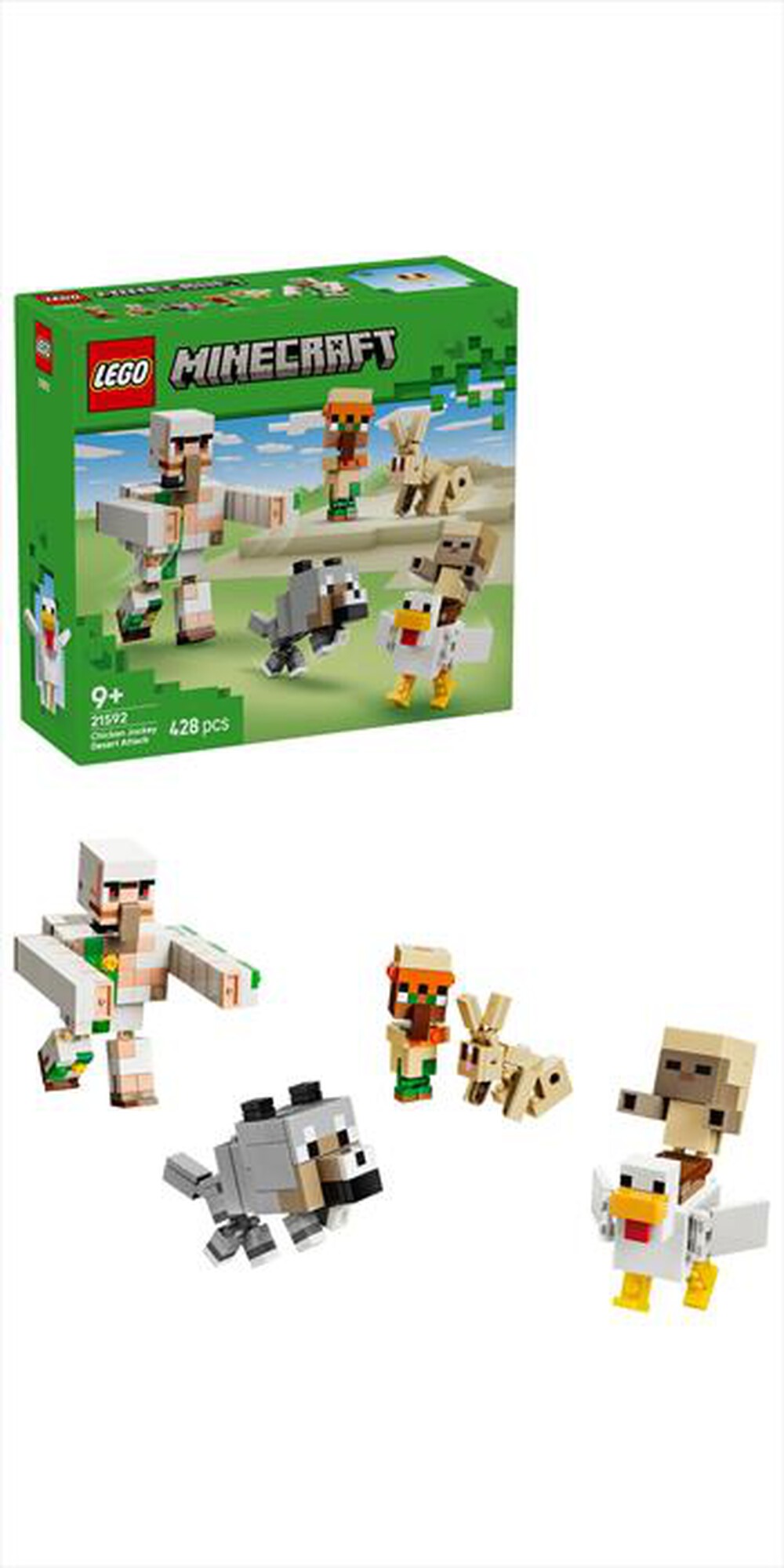 Immagine del prodotto LEGO - MINECRAFT Attacco nel deserto del fantino - 21592