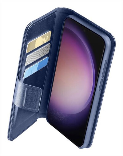 CELLULARLINE - Custodia book BOOKAG2GALS24UB per Galaxy S24 Ultra-Blu
