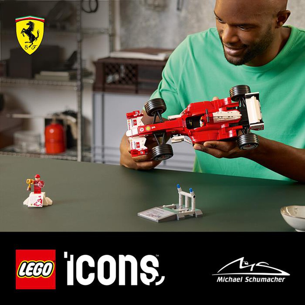 Immagine del prodotto LEGO - ICONS Ferrari F2004 e Michael Schumacher - 11375