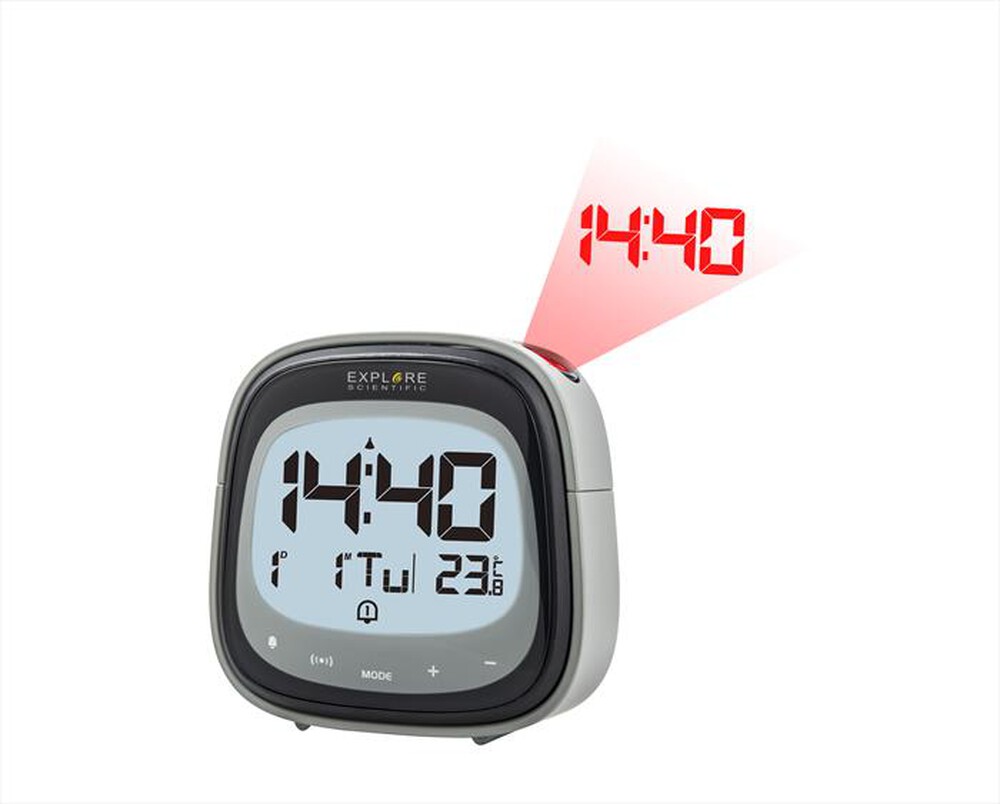 "EXPLORE SCIENTIFIC - RDP3007 OROLOGIO RADIOCONTROLLATO TOUCH-Silver"