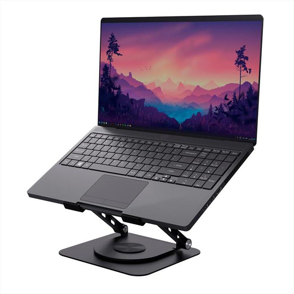 "TRUST - ZEFF METAL LAPTOP STAND-Black"