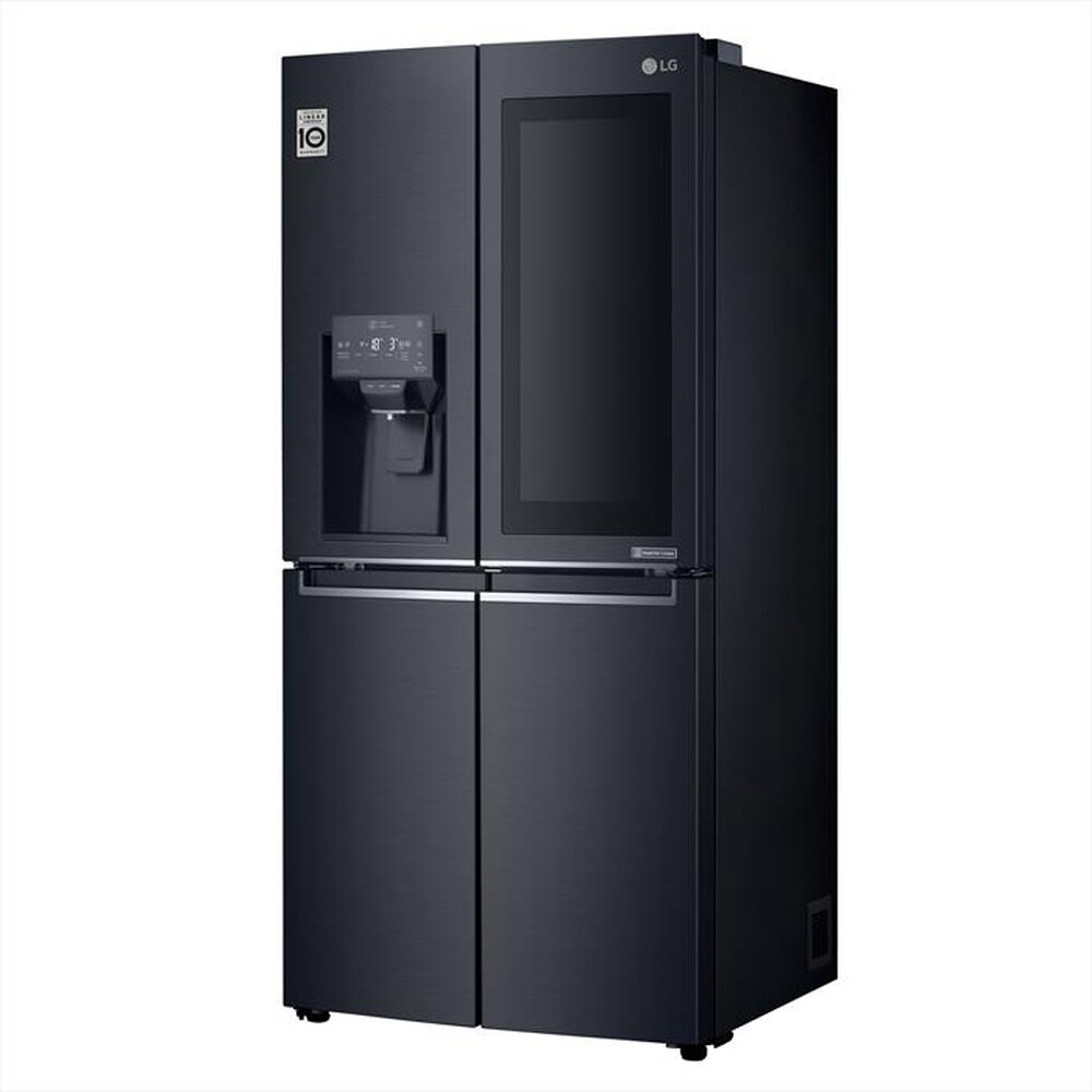 "LG - Frigorifero 3 e più porte GMX844MCKV InstaView-Matte Black Steel"