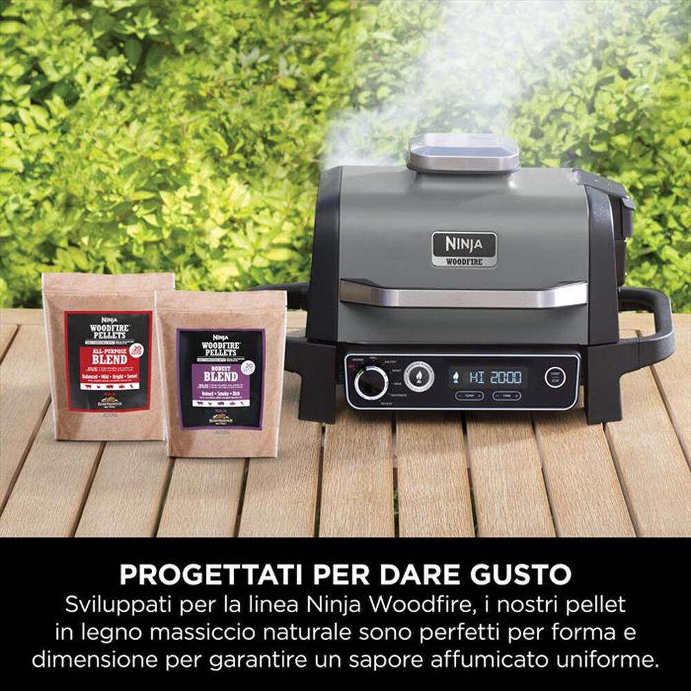 "NINJA - Pellet Woodfire miscela multiuso 900 gr-LEGNO"