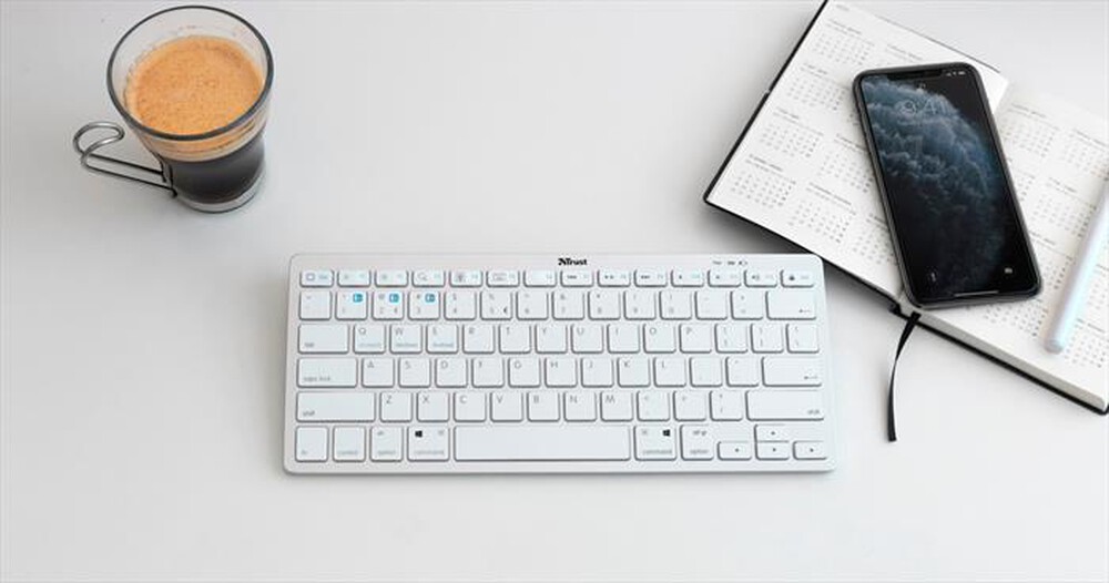 "TRUST - NADO BLUETOOTH KEYBOARD IT-White/Grey"