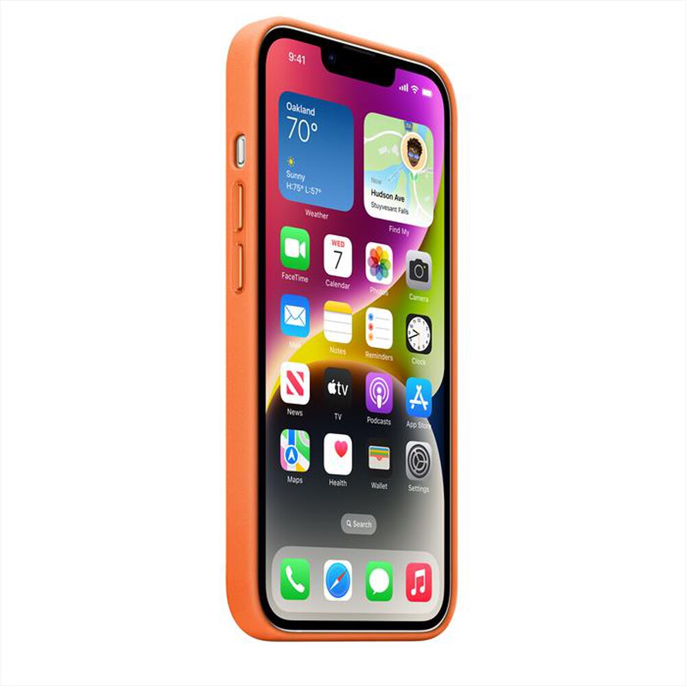 "APPLE - Custodia in pelle per iPhone 14"
