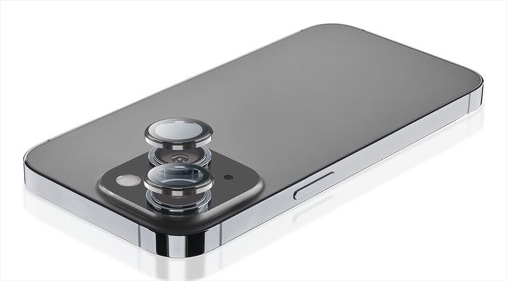 "CELLULARLINE - CAMERA LENS RING - IPHONE 15 / 15 PLUS-Transparent"