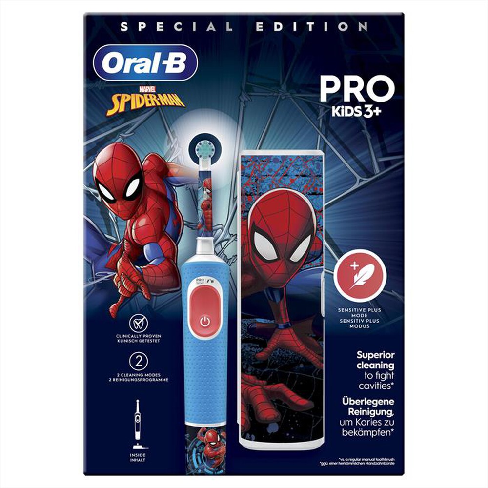 "ORAL-B - Spazzolino elettrico PRO KIDS-Azzurro"