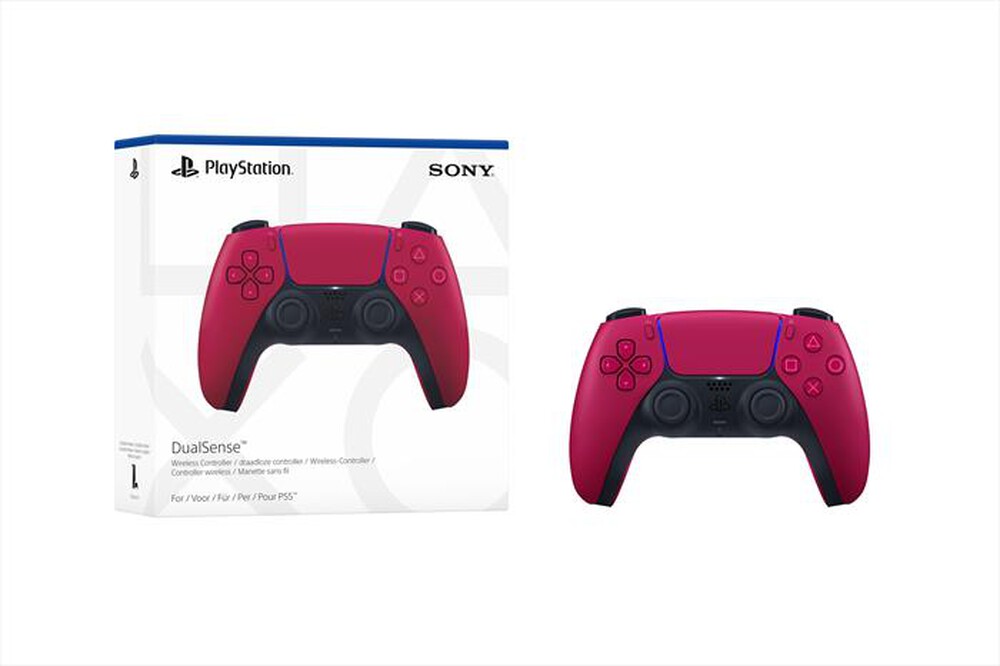 "SONY COMPUTER - DUALSENSE CONTROLLER WIRELESS-COSMIC RED V2"