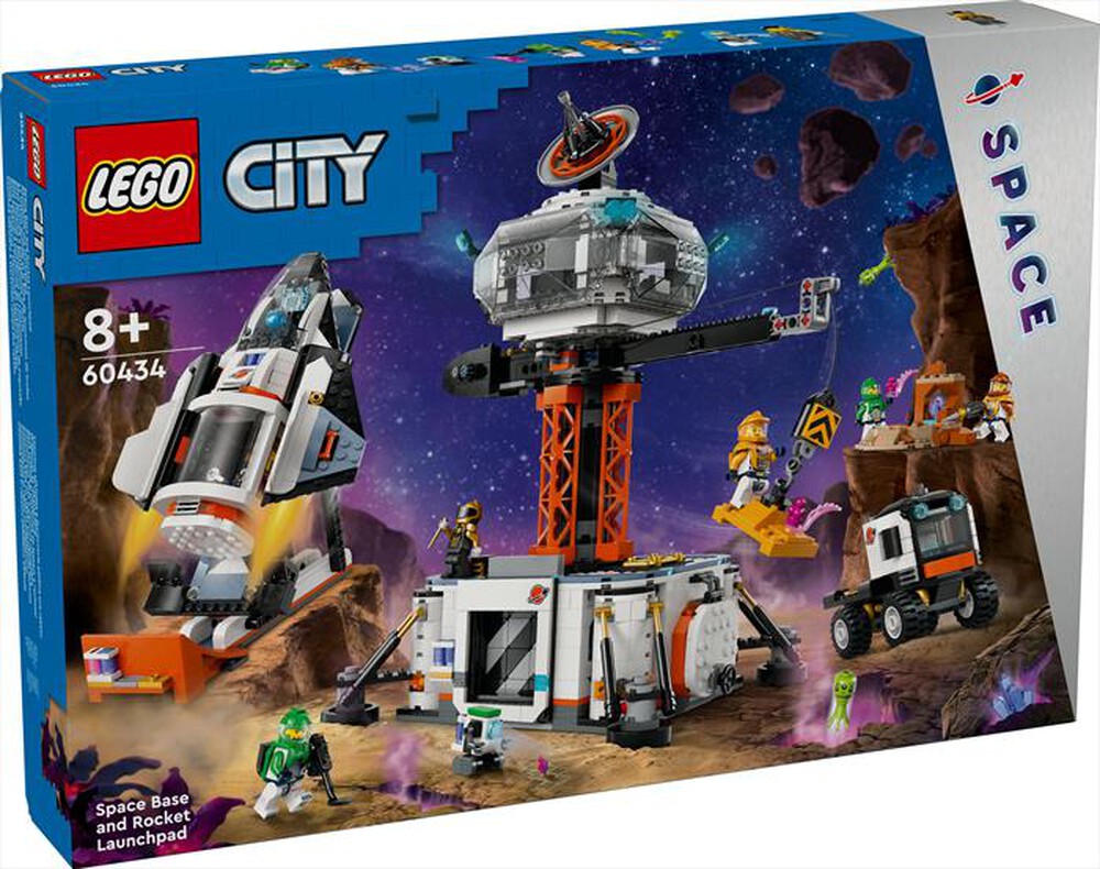Immagine del prodotto LEGO - CITY BASE spaziale e piattaforma di lancio 60434