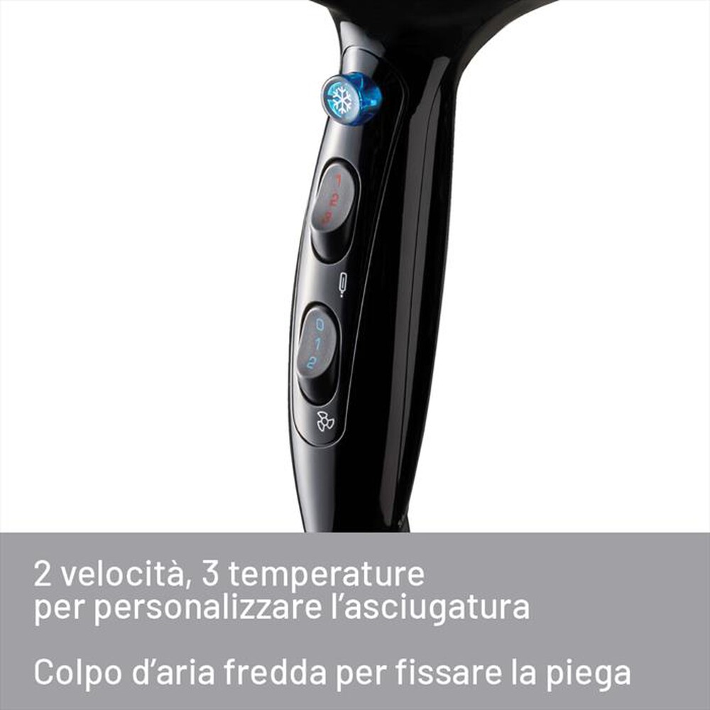 Immagine del prodotto IMETEC - ASCIUGACAPELLI S6 2000-Nero