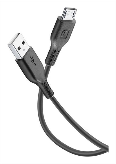 CELLULARLINE - USB Data Cable Home - Micro USB-Nero