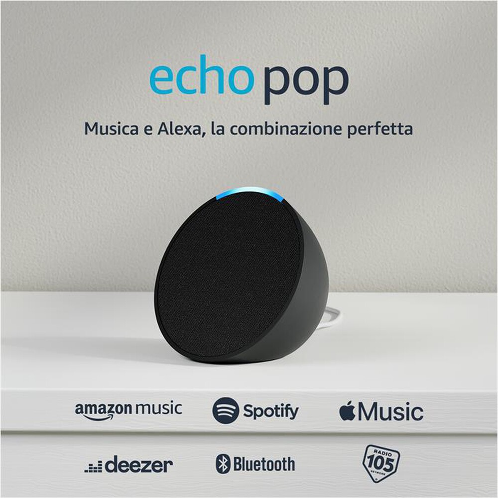 Immagine del prodotto AMAZON - Speaker ECHO POP (1. GEN.)-Antracite