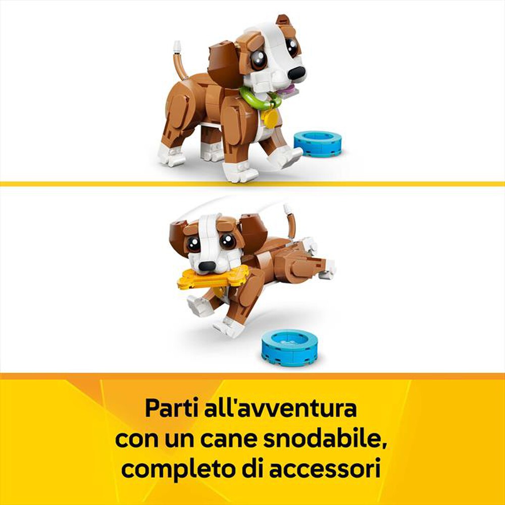 Immagine del prodotto LEGO - CREATOR 3IN1 Adorabili animali: cagnolino giocoso