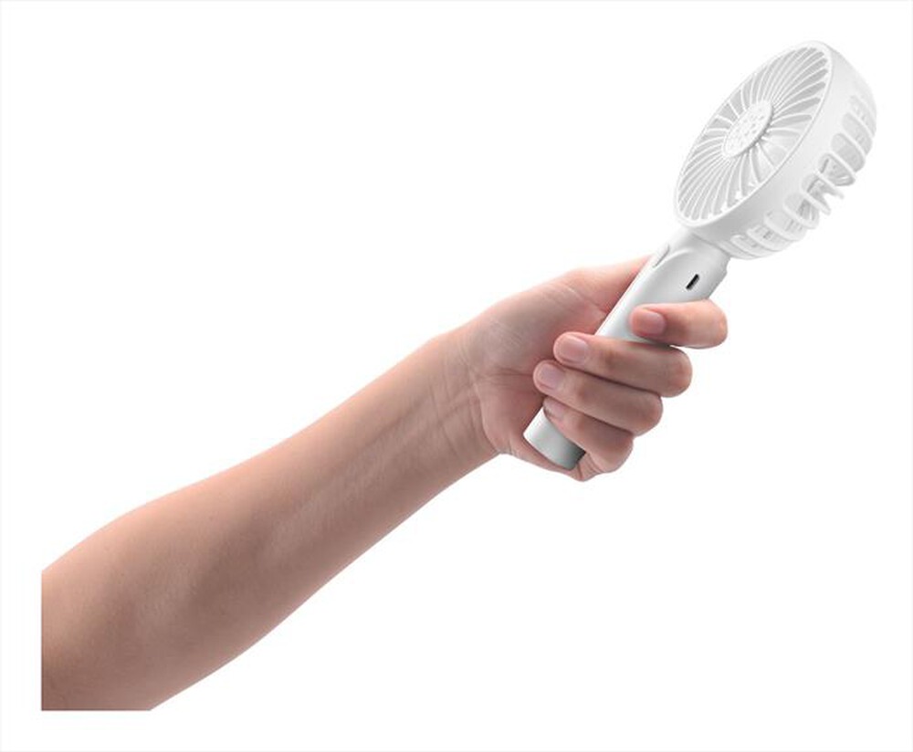 "CELLULARLINE - Ventilatore portatile PORTABLEFANW-Bianco"