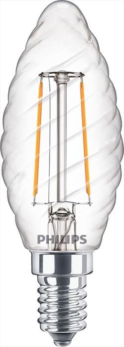 PHILIPS - LED OLIVA E SFERA 2 W 25 W E14 LUCE BIANCA CALDA