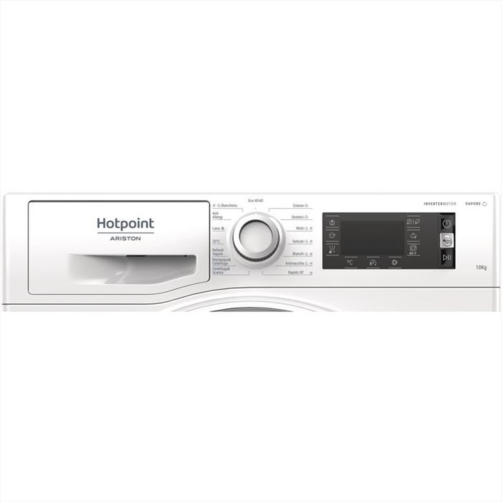 "HOTPOINT ARISTON - Lavatrice ACTIVE 20 NWBT 1045 WDAD IT N 10 Kg - B-Bianco"