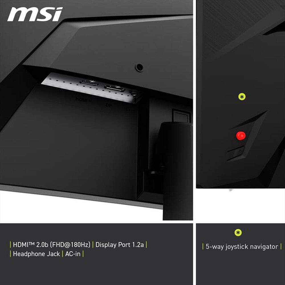 Immagine del prodotto MSI - Monitor LED 23,6" MAG 242C-Nero