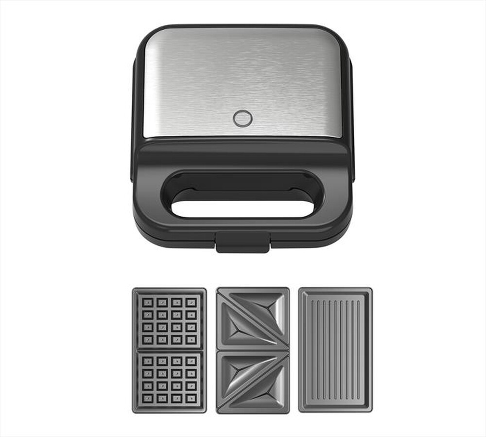 Immagine del prodotto AAAMAZE - 3 IN 1 PIASTRA PER SANDWICH AMHA0018-Nero