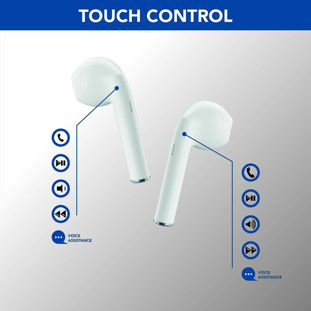 Immagine del prodotto CELLULARLINE - Auricolare Bluetooth BTLITETWSW-Bianco