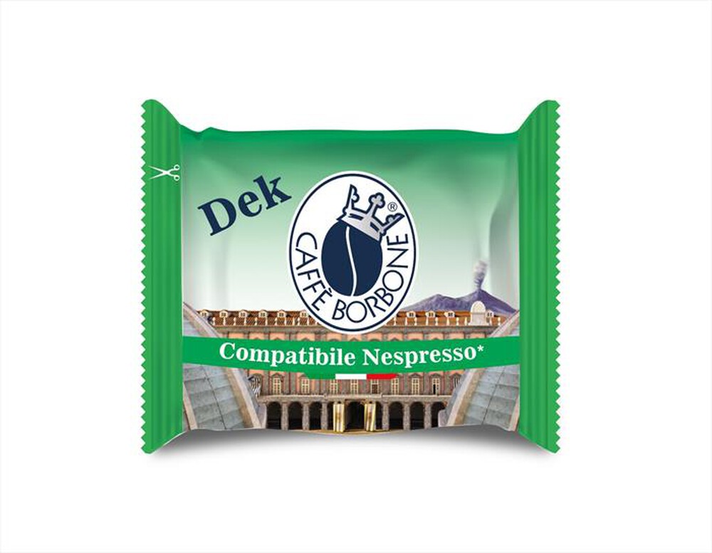 "CAFFE BORBONE - Miscela Dek - Comp. NESPRESSO 10 Caps"