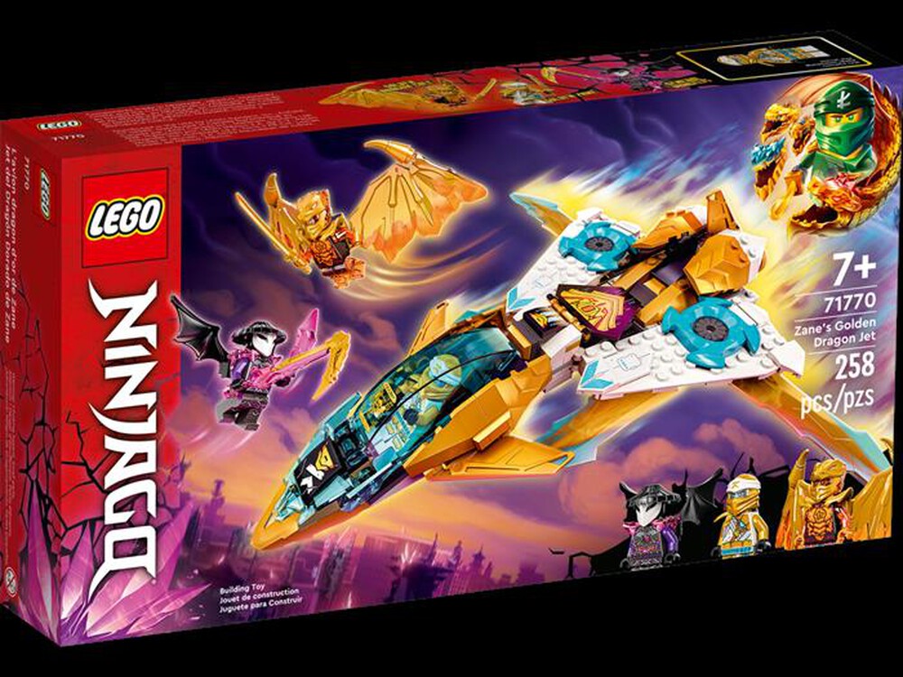 "LEGO - NINJAGO IL JET DRAGONE D'ORO DI ZANE - 71770"