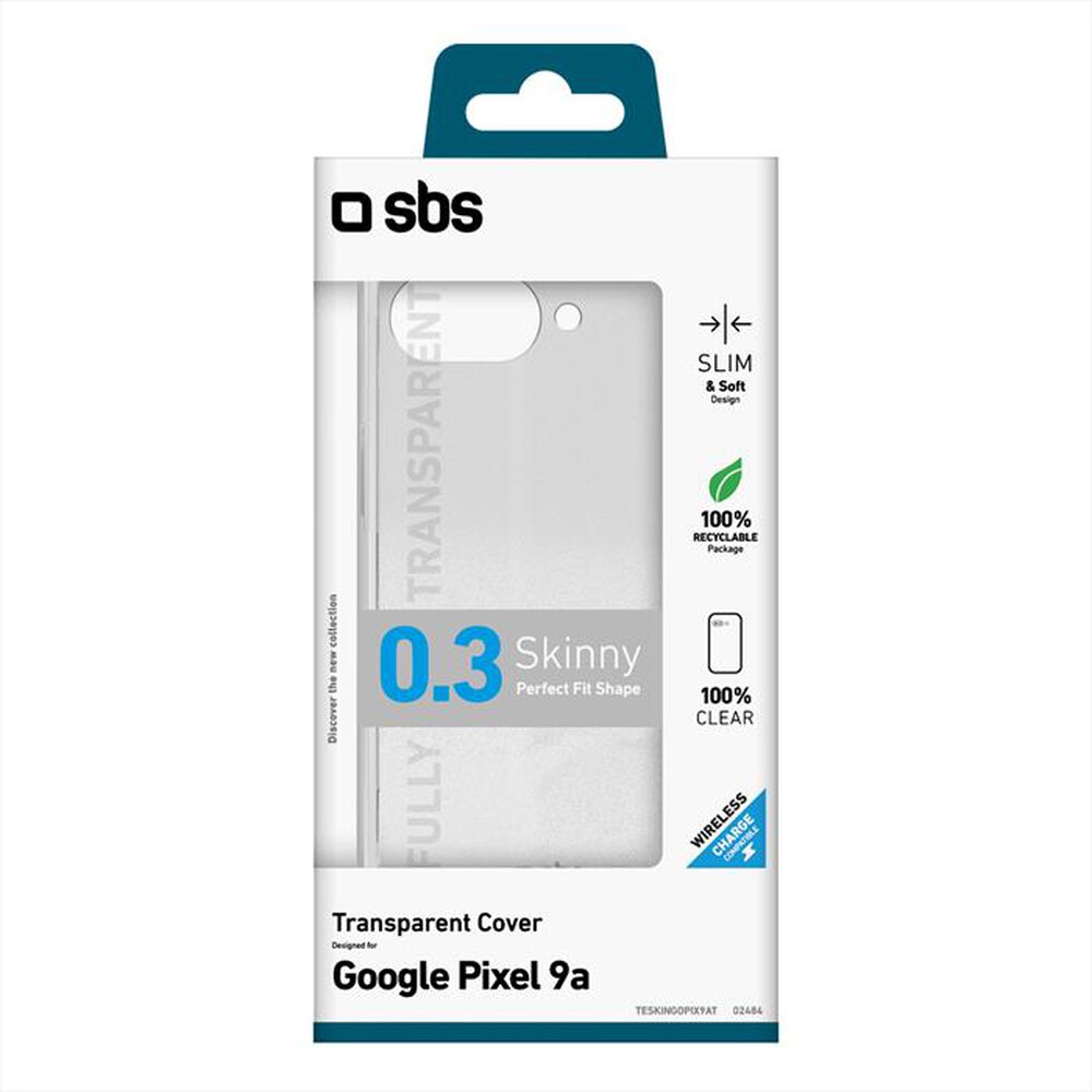 Immagine del prodotto SBS - Cover Skinny Google Pixel 9a TESKINGOPIX9AT-Trasparente