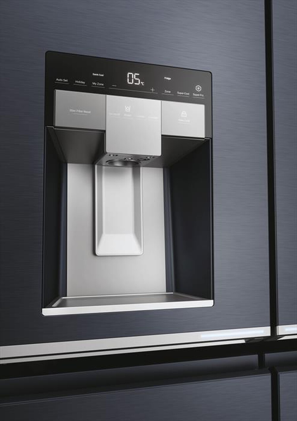 Immagine del prodotto HAIER - Frigorifero 4 porte HCR7918EIMB Classe E 601 lt-Nero