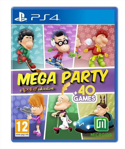MICROIDS - MEGA PARTY - A TOOTUFF ADVENTURE PS4,  MICROIDS - MEGA PARTY - A TOOTUFF ADVENTURE PS4