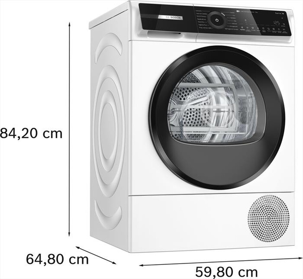 Immagine del prodotto BOSCH - Asciugatrice WQN246D0IT ASCIUGATRICE 9Kg Classe B-Bianco