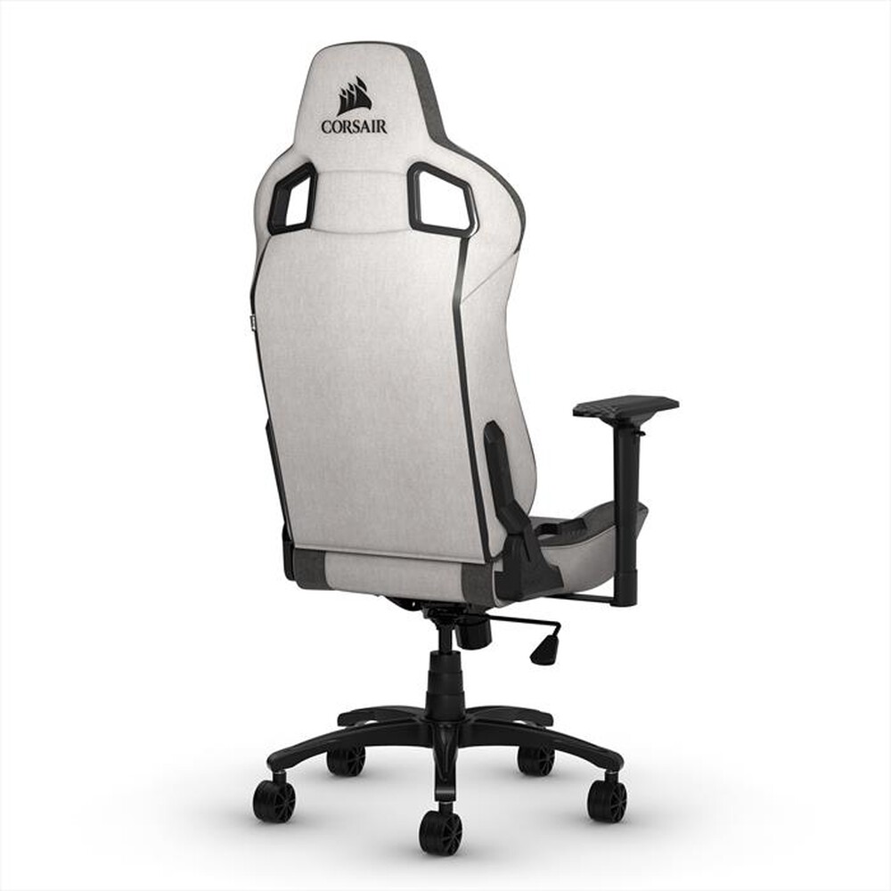 "CORSAIR - Sedia gaming CORSAIR T3 RUSH, Fabric-Grigio carbone"