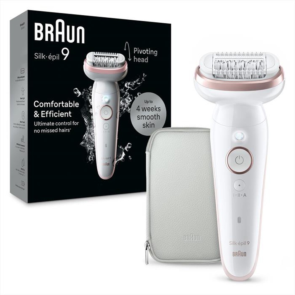 Immagine del prodotto BRAUN - Epilatore SILK-&Eacute;PIL 9 9-000-BIANCO/ROSA