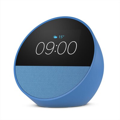 AMAZON - NUOVO AMAZON ECHO SPOT (MODELLO 2024)-Blu,  AMAZON - NUOVO AMAZON ECHO SPOT (MODELLO 2024)-Blu