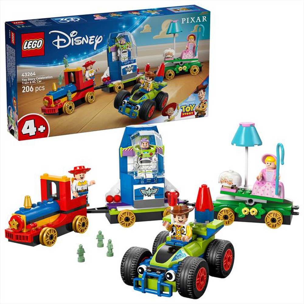 "LEGO - TOY STORY: TRENO E AUTO RC CELEBRATIVI-,"