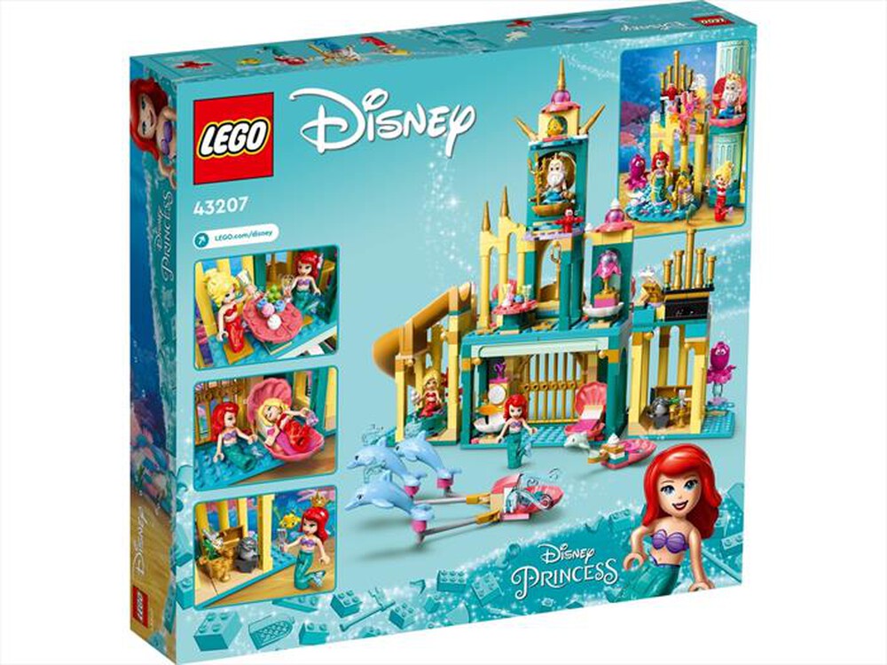 "LEGO - DISNEY Il palazzo di Ariel - 43207"