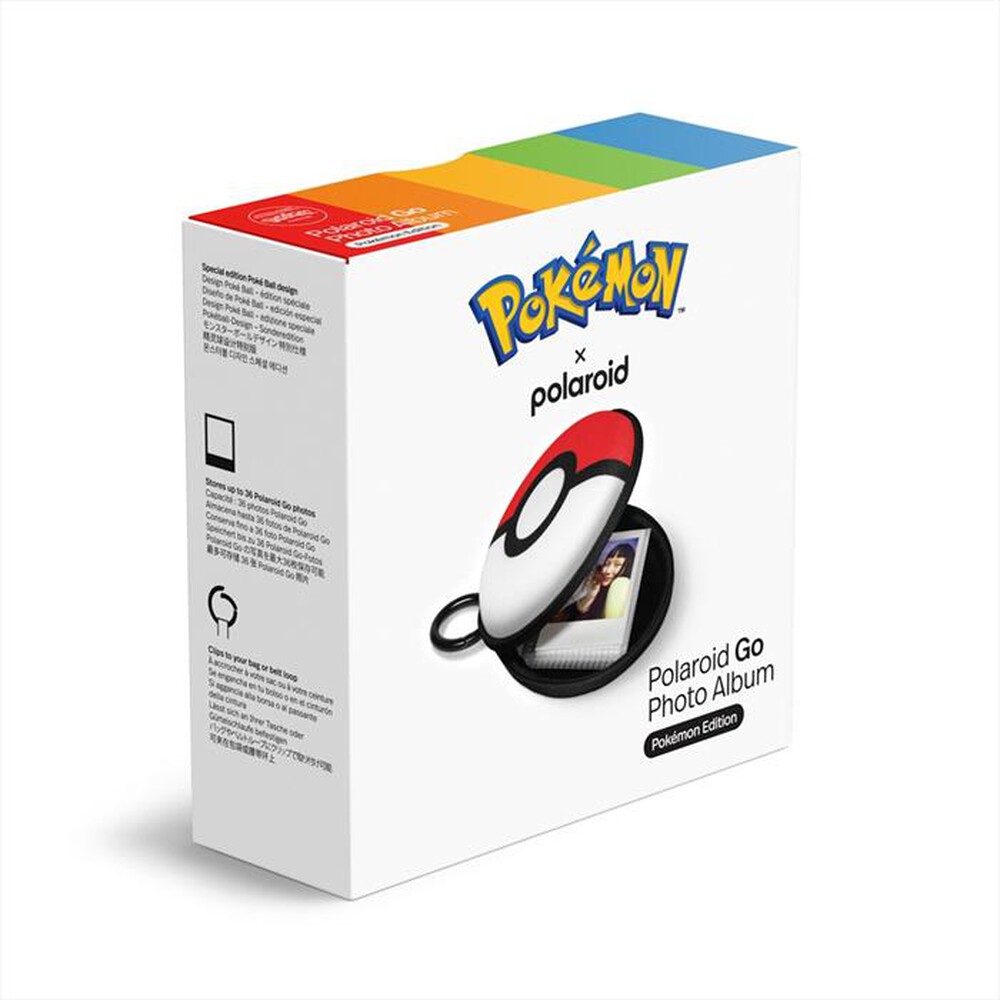 Immagine del prodotto POLAROID - GO ALBUM - POKEMON-Rosso, Bianco e Nero
