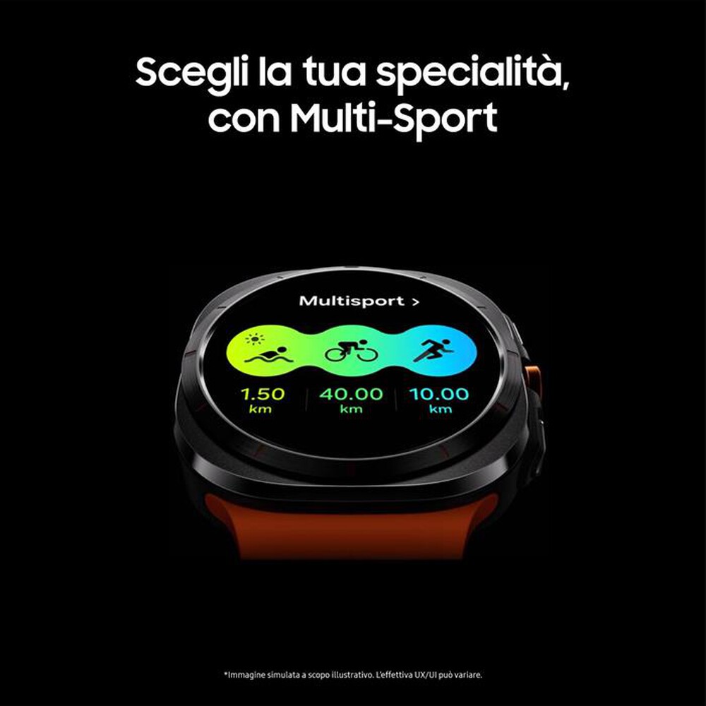 Immagine del prodotto SAMSUNG - Smartwatch GALAXY WATCH ULTRA 47MM LTE-Titanium White