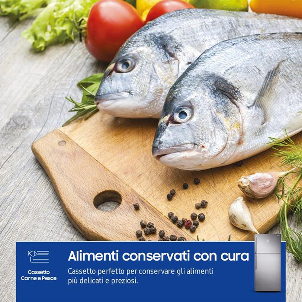 "SAMSUNG - Frigorifero 2 porte RT50K633PSL/ES Classe E 516lt-INOX"