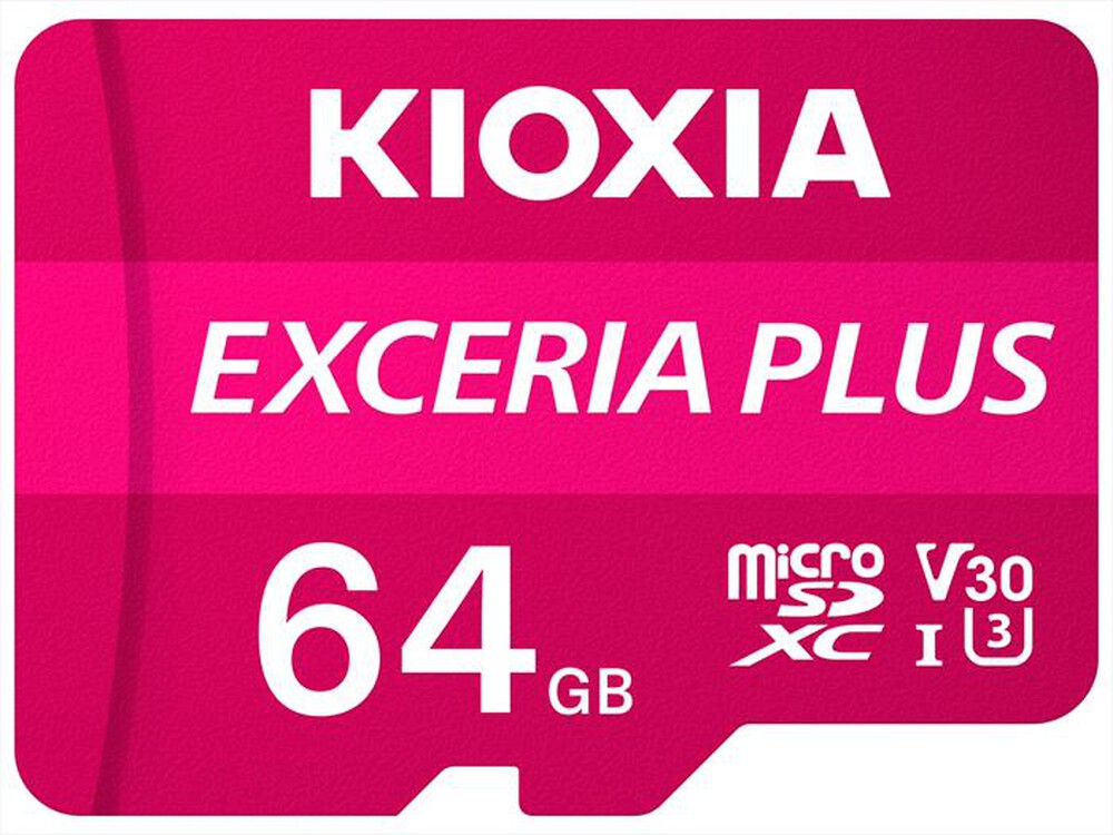 "KIOXIA - MICROSD EXCERIA PLUS MPL1 UHS-1 64GB-Rosa"