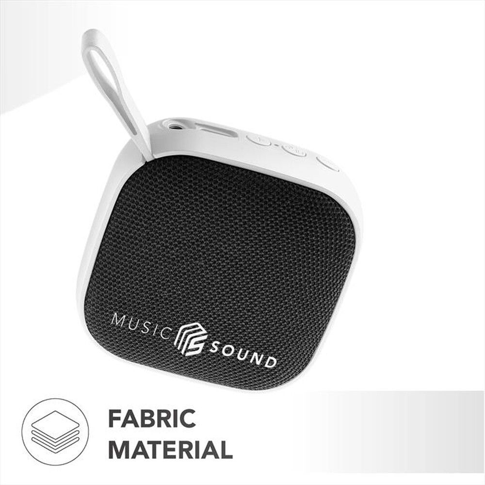 Immagine del prodotto MUSIC SOUND - WIRELESS SPEAKER MINI-Bianco