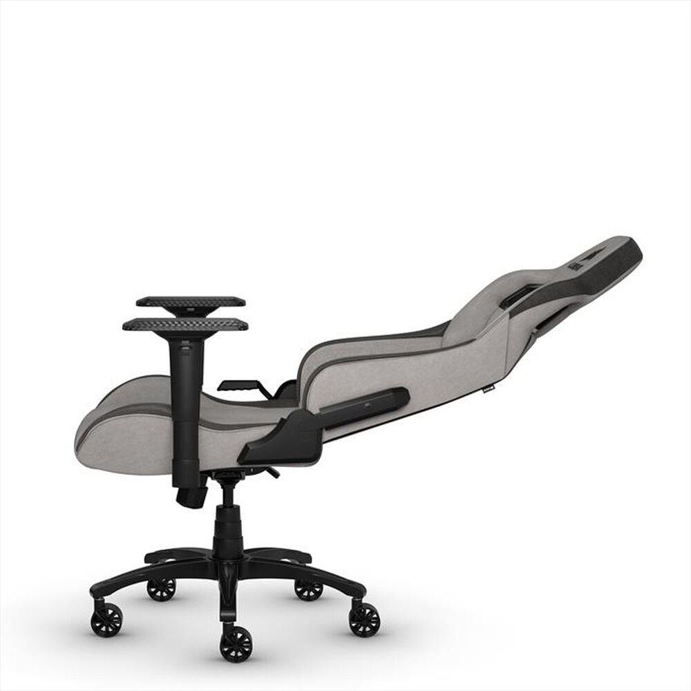 "CORSAIR - Sedia gaming CORSAIR T3 RUSH, Fabric-Grigio carbone"