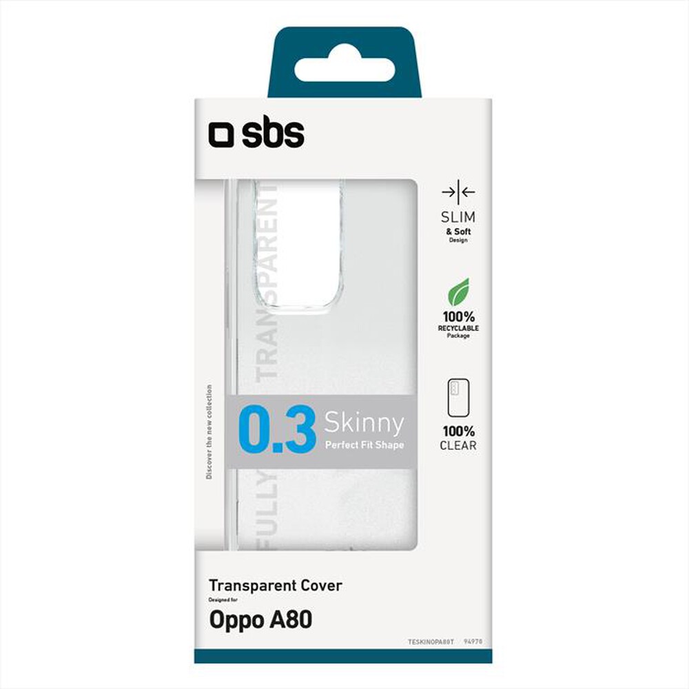 "SBS - TESKINOPA80T-Trasparente"