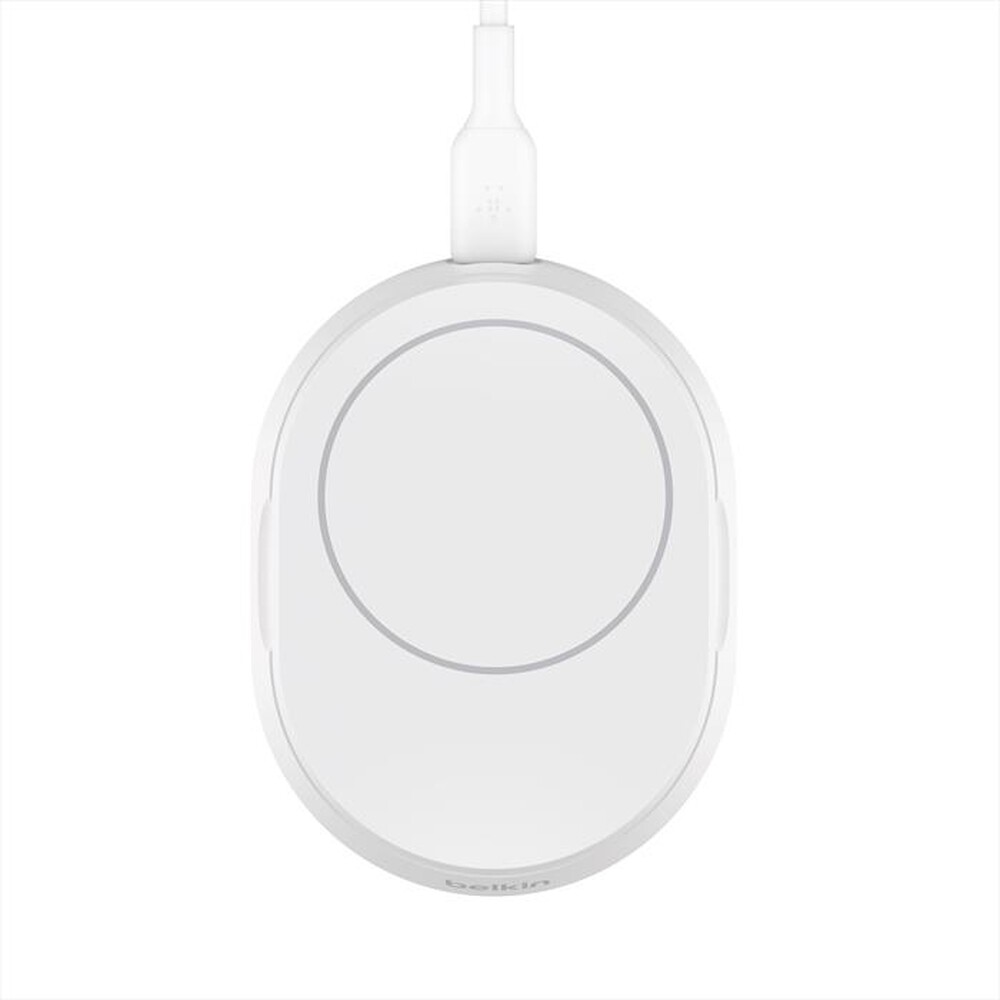 "BELKIN - SUPPORTO RICARICA WIRELESS QI2 15W + ALIMENTATORE-Bianco"