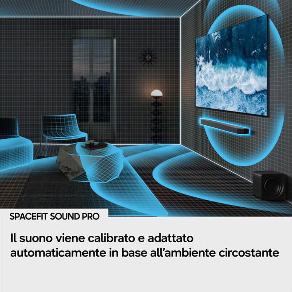 Immagine del prodotto SAMSUNG - Soundbar 9.1.4 canali HW-Q930H/XC-Titan Black