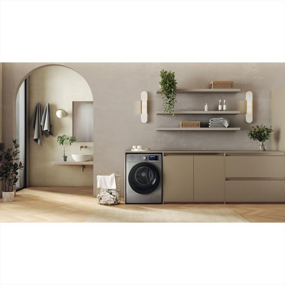 "WHIRLPOOL - Lavatrice W8 09ADS SILENCE IT 10 Kg Classe A-Grey"