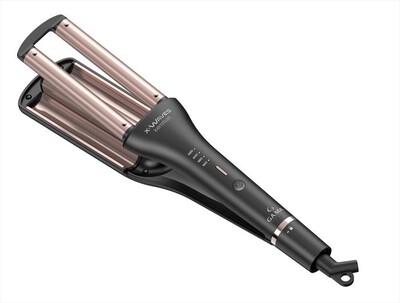 GAMA - Ferro per capelli X-WAVES KERATION-Black