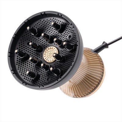 BELLISSIMA IMETEC - DIFFUSORE AD ARIA CALDA DIFFON SUPREME-Nero, Oro