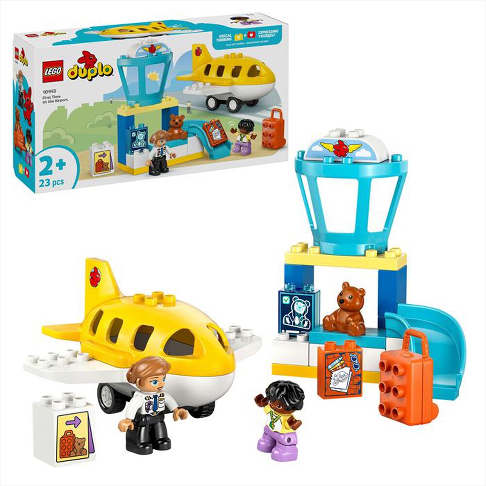 Immagine del prodotto LEGO - DUPLO Town La prima volta in aeroporto 10443