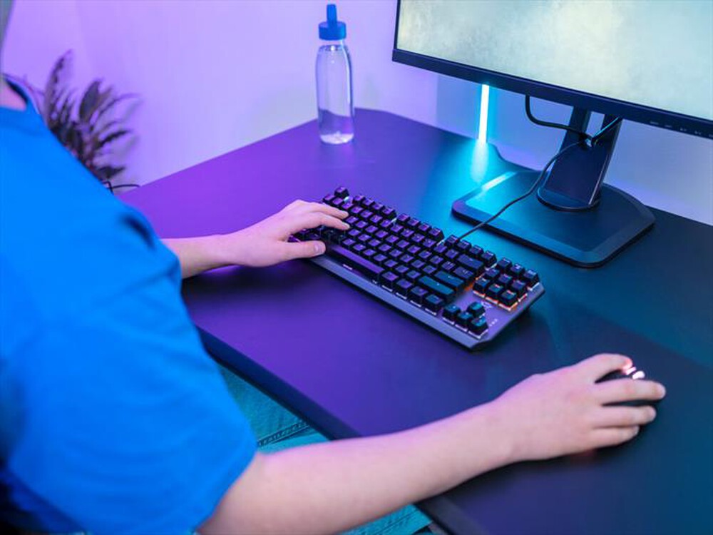 "TRUST - GXT834 CALLAZ TKL KEYBOARD IT-Black/RGB"